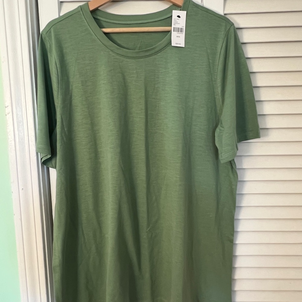 Lane Bryant Green Short Sleeve Tee